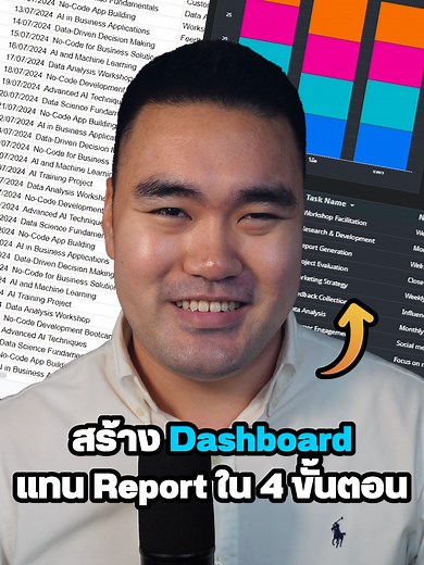 วิธีสร้าง Dashboard สรุปข้อมูลใน 4 ขั้นตอนง่ายๆ