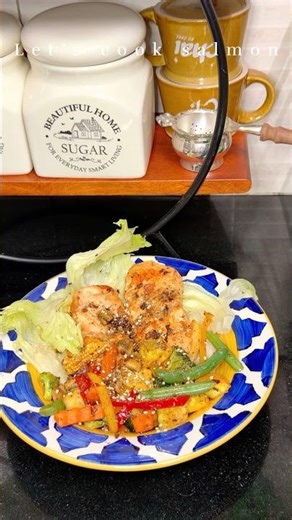 Let’s Cook Salmon at Home | Simple & Delicious 🍣