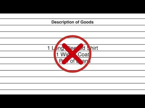 Completing Your Inventory Form for International Moves | U-Box Storage Containers