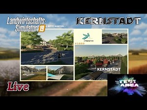 LS19 live auf der Kernstadt. Plaudern, Lachen, Unfug machen.