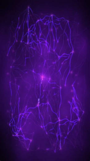 Cosmic Synapses v10 + Neural Edge Glow | Kornia AI | 4K60 #shorts