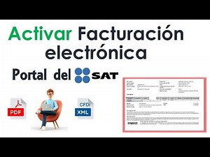 Activar FACTURACION ELECTRÓNICA primera vez en el portal del SAT - 2021