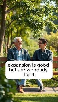 Father & Son Discuss Business – English Learning Conversation