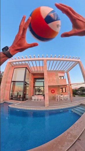 Volleys and views in the Mediterranean