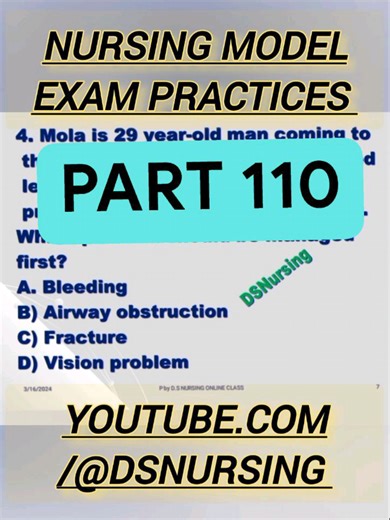 Nursing Model Exam Practices for Students