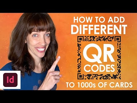 How to Add QR Codes in a Data Merge in Adobe InDesign