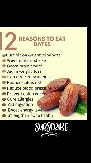 12 Reasons You Should Eat Dates Every Day | Powerful Health Benefits of Dates #DatesBenefits