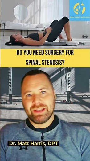 Do You Need Surgery for Spinal Stenosis? #backpain #spinalstenosis