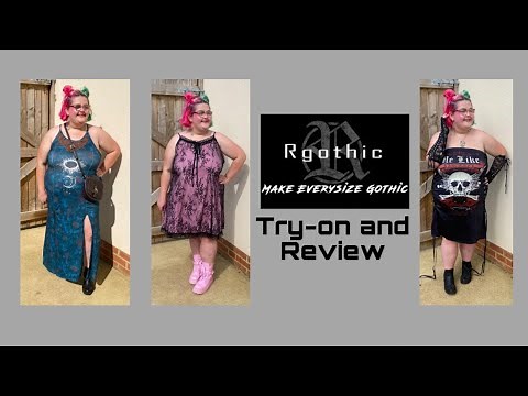 Plus Size Fashion Gothic/Witchy Clothing Try-on Haul | Rgothic