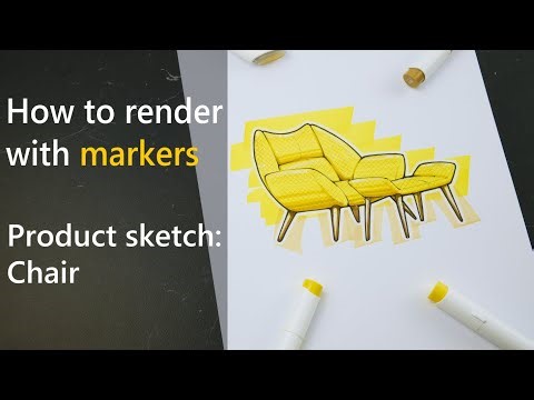 How to render with markers: chair