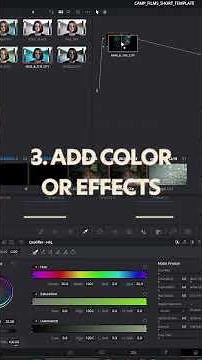 How to Use Adjustment Clips in DaVinci Resolve (Quick Tutorial)