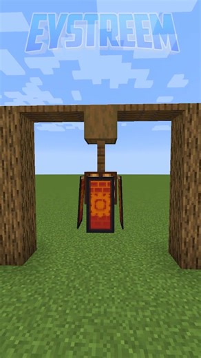How to make a WORKING CHINESE LANTERN in Minecraft! #minecraft #minecraftpe #mcpe #build #minecraftpe #minecraftbuilds #fyp #foryourpage