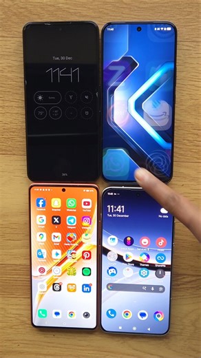 Fastest Fingerprint? NOTHING 3A vs POCO F7 vs NEO 10 vs S25+ 🔥 Speed Test!