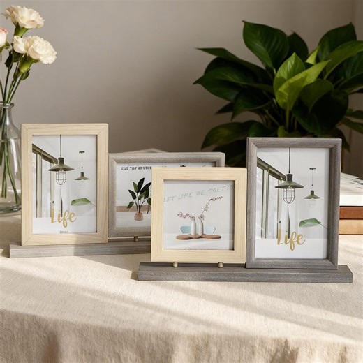 Double Shadow Box Frame, Minimalist Display for Photos, Art and Keepsakes - Etsy