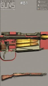 🇯🇵 Inside the Arisaka Type 99 — Cutaway Slow Motion Fire #firearmeducation #gunmechanics