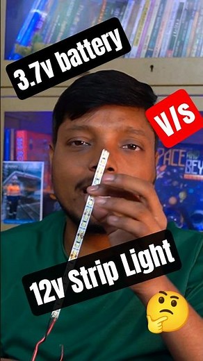 3.7v 🆚 12v Light 😲 | Step up module Usage