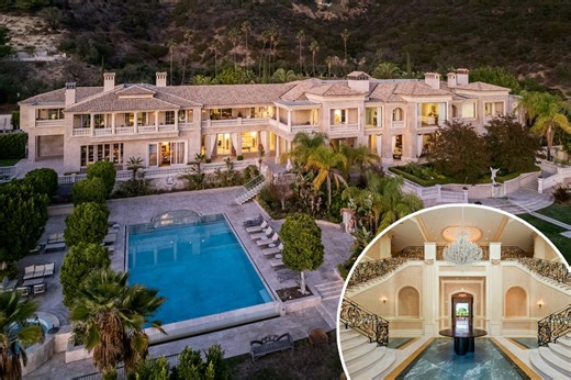 Exclusive | Billionaire Jeff Greene’s Beverly Hills estate has returned for $195M — making it one of the priciest homes for sale in America