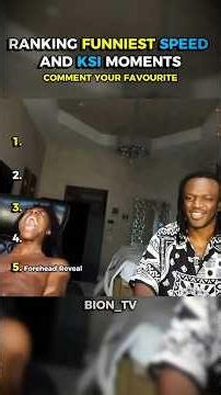 Ranking FUNNIEST iShowSpeed And KSI Moments