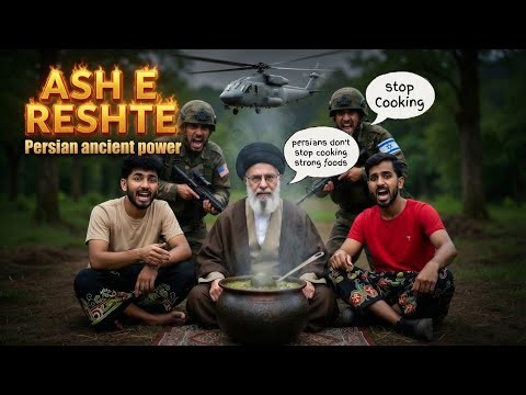 ASH E-RESHTEH 🇮🇷 Ancient Persian Strong Food | Village Cooking World