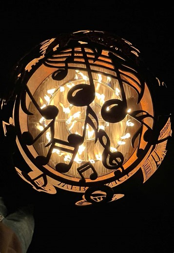 Mountain Music Fire Pit Design: A Unique Creation