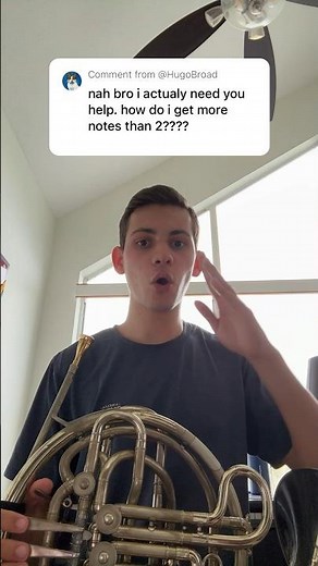 French Horn how to play more than 2 notes at once