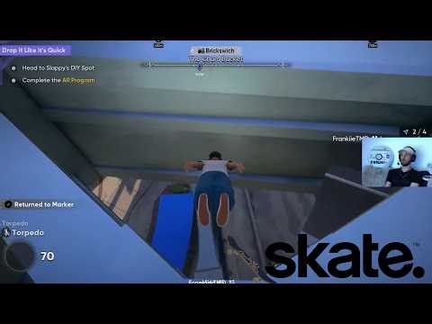 I Bet You've Never Seen This Chum Bucket Wallride Gap in Skate 4