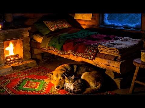 I Fell Asleep in 3 Minutes Inside a Blizzard Cabin