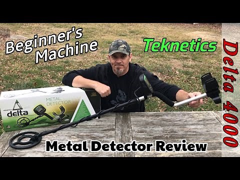 Teknetics Delta 4000 Metal Detector Review - Beginner Machine Guide for Metal Detecting