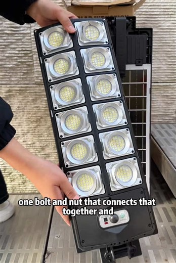 Experience the Brightest Solar Lamp Yet!