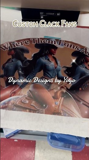 Let’s Make a Custom Clack Fan with Sublimation