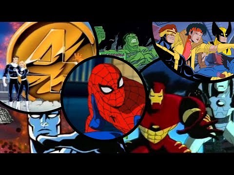 Marvel-All 90s Cartoon Openings