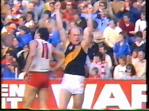 10K views · 115 reactions | 1982 Round 21 - Sydney vs Richmond Richmond highlights Brian Taylor boots 7 goals Tigers come back from 8 goals down | OzTiger73 Vintage Footy Videos | Facebook