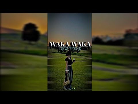 WAKA WAKA JASON REMIX ||[NEW TREND]||ALIGHT MOTION PRESET XML FILE IN DESCRIPTOON 🔰🌈✅