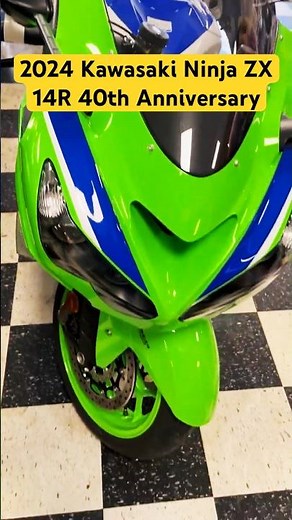 2024 Kawasaki Ninja ZX 14R 40th Anniversary