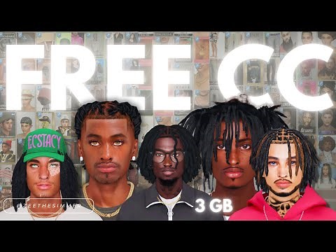 ULTIMATE MALE URBAN SIM DUMP + CC FOLDER | 3GB