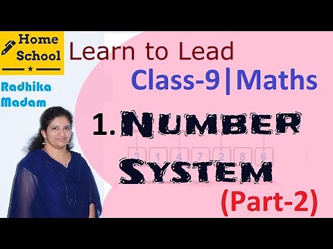 1.Number System| Part-2 |Class-9 Exercise-1.2 | NCERT | CBSE