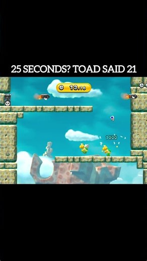 Mini Toad Sounds Like A Little Rat. 😂 #mario #nintendo #retrogaming