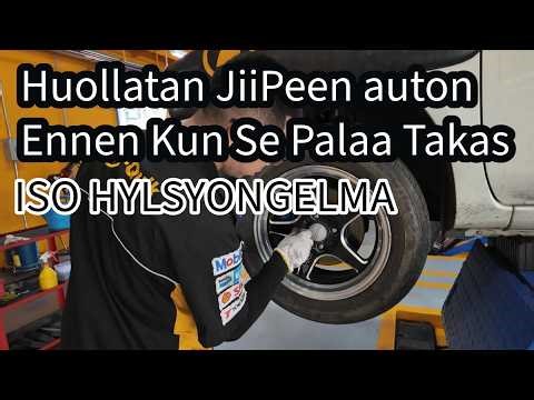 Huollatan JiiPeen Autoa - Ei Meinaa Onnistua Millään Thaimaassa