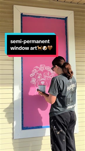 Creating Cute Window Art for Dogs