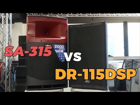 Behringer DR115DSP vs Audiocenter SA315 Audio Performance Comparison