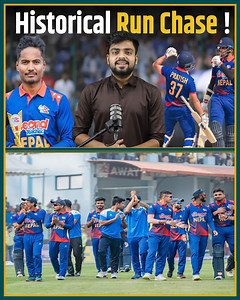 429K views · 40K reactions | NEP vs WI : Rohit Paudel Scripts History...