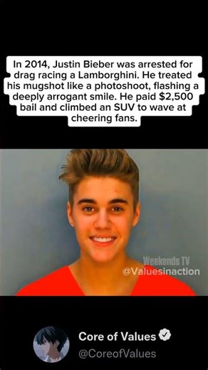 Justin Bieber’s Arrest… And That Smile 😳