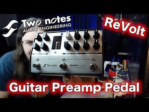 TWO NOTES ReVolt Guitar Tube Preamp Pedal - Metal