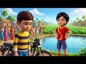 Shiva's Smart Plan Saves The Village From Drought! 🌾 Rich Rudra's Ego Broken | 3D Moral Animation