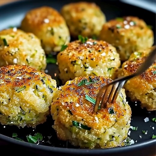 Boulettes de Courgettes au Four Ces boulettes croquantes et savoureuses sont un vrai régal pour les papilles ! Parfaites pour un repas léger, elles font le bonheur des végétariens et des gourmands. Découvrez ce délice croustillant qui va égayer votre table ! Ingrédients : 1. 3 courgettes moyennes 2. 2 œufs 3. 1 cuillère à soupe de persil haché 4. 1 oignon 5. 100 g de fromage râpé parmesan ou autre 6. 100 g de chapelure 7. 2 gousses d'ail 8. 2 cuillères à soupe d'huile d'olive 9. Sel et poivre au