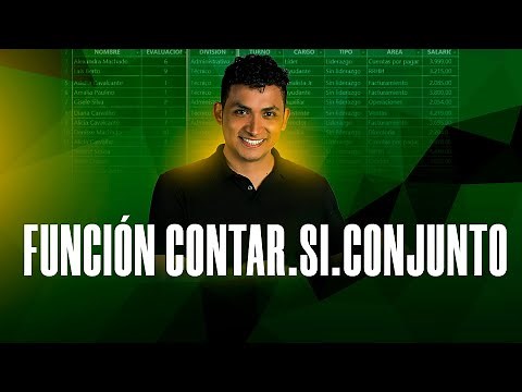 Cómo Contar una COLUMNA con MÚLTIPLES Criterios [Usando la FUNCIÓN CONTAR.SI.CONJUNTO]