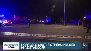 5 police officers, 1 woman hurt in Phoenix standoff with barricaded suspect