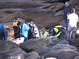 Desperate moment paramedics try to resuscitate female scuba diver