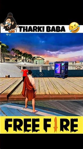 THARKI BABA 🤣🤣#shorts #freefireshorts #viralshorts #trending #ytshorts #ffviral #shortsfeed