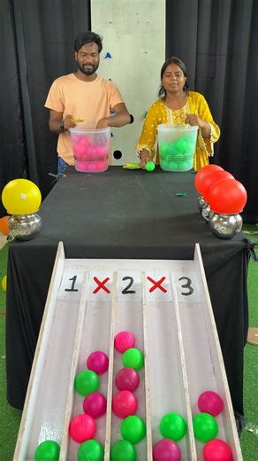 73K views · 244 reactions | Roll a Ball & Balloon Popping or Big Ball Drop Challenge #game #challenge | Vijay Challenge | Facebook